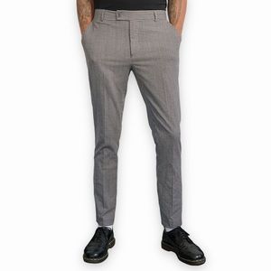 BoohooMAN Skinny Check Suit Trousers • Sz 30R